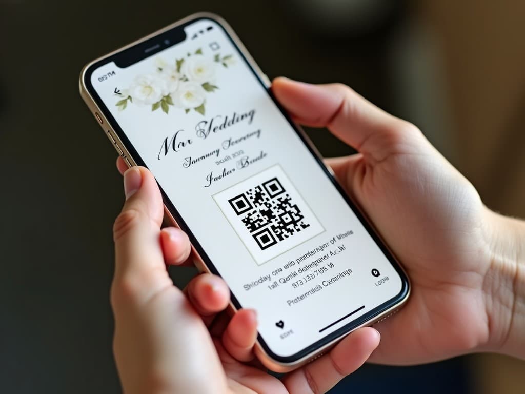 Condivisione del codice QR per la raccolta foto